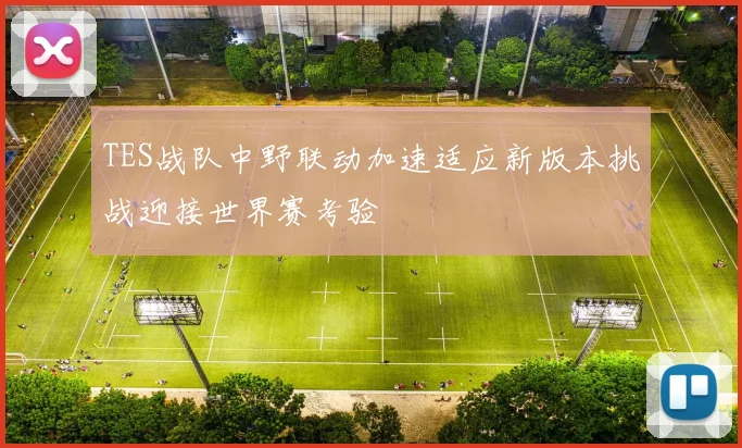 TES战队中野联动加速适应新版本挑战迎接世界赛考验